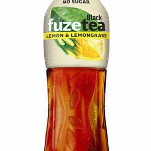 Fuzetea Black Ice Tea Lemon – Lemongrass Χωρίς Ζάχαρη